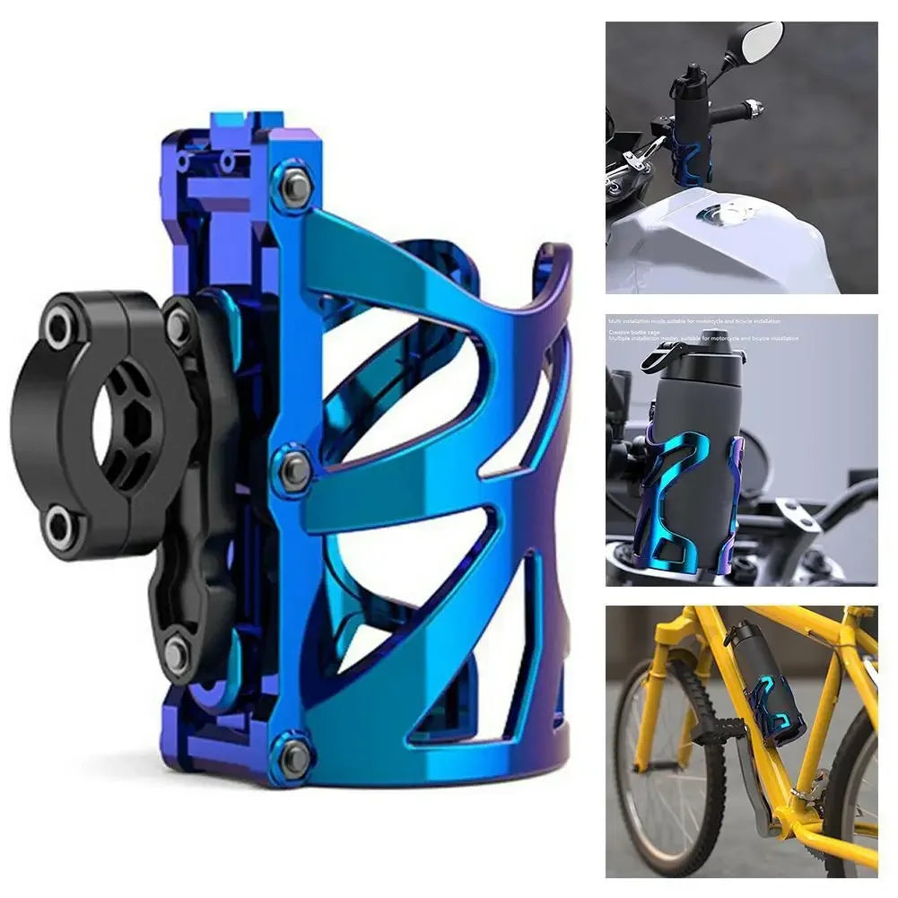 Motorcycle Drink Holder Handlebar Water Bottle Cup