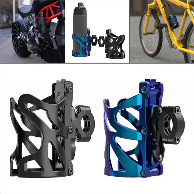 Motorcycle Drink Holder Handlebar Water Bottle Cup