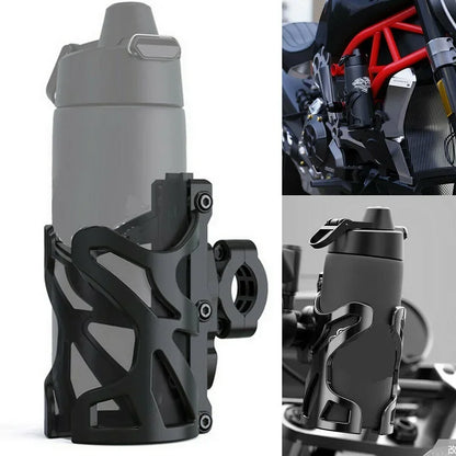 Motorcycle Drink Holder Handlebar Water Bottle Cup